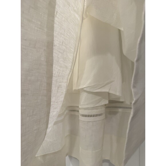 NWOT Reformation Everett Linen Dress in White - Picture 15 of 16